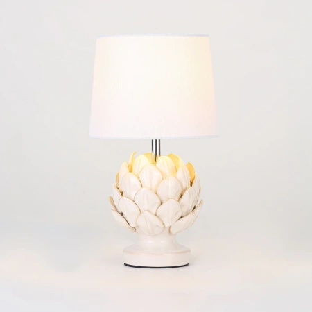 Table lamp Tasha Artichoke Set of 2 E14 WHT