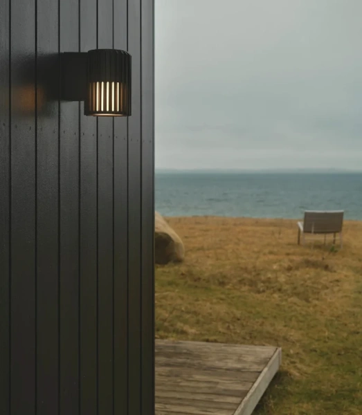 Wall light Aludra E27 BLK