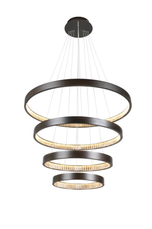 Pendant lamp Margo 4 tier LED 130W 3K BRZ