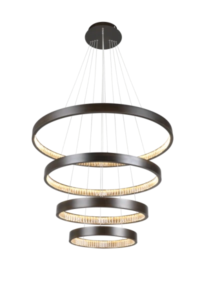 Pendant lamp Margo 4 tier LED 130W 3K BRZ