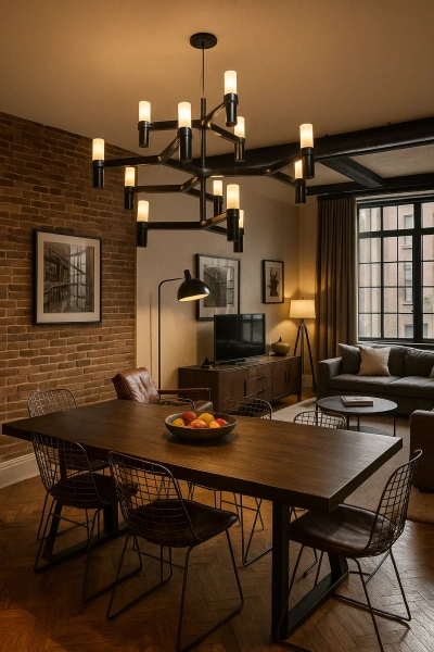 Pendant lamp Attoile P12 BL