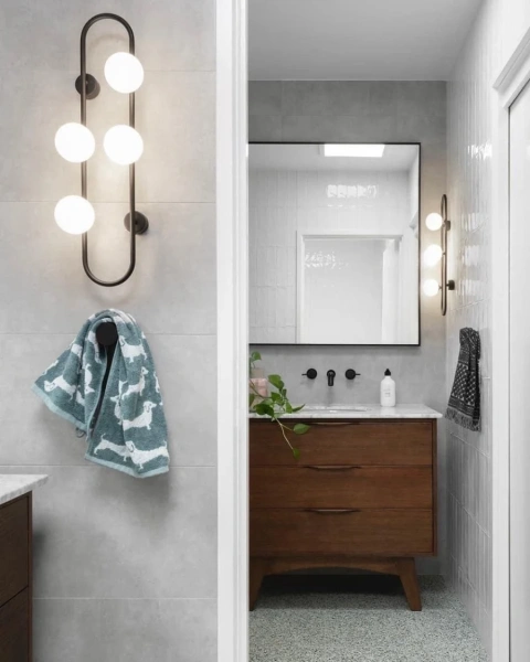 Wall light Bach Large G9 H78 BLK Wall light Bach Large G9 H78 BLK