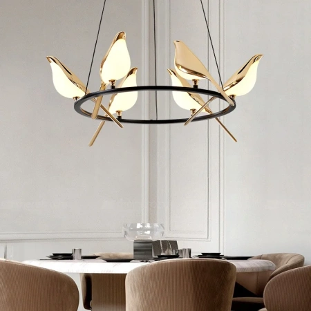 Pendant lamp Lind P6 Bird BL