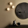 Wall lamp Orb 150 G9 BLK