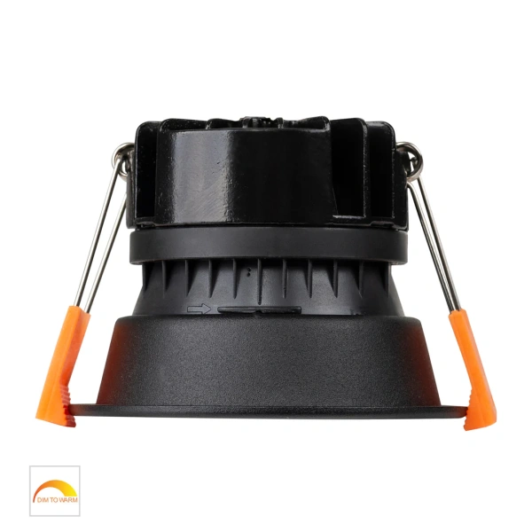 Recessed downlight Gleam BLK with BLK Insert Fixed Dim to Warm LED Recessed downlight Gleam BLK with BLK Insert Fixed Dim to Warm LED