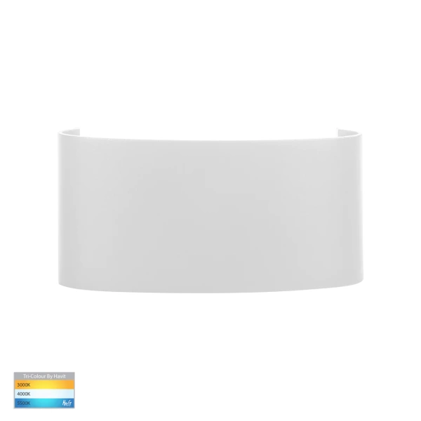Wall light Maro Up & Down TRICol LED 6W IP54 12V WHT