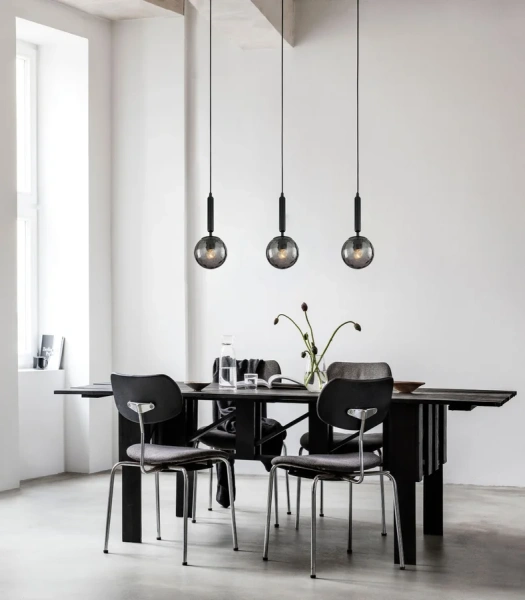 Pendant lamp TRATTINO 2 E27 black Pendant lamp TRATTINO 2 E27 black