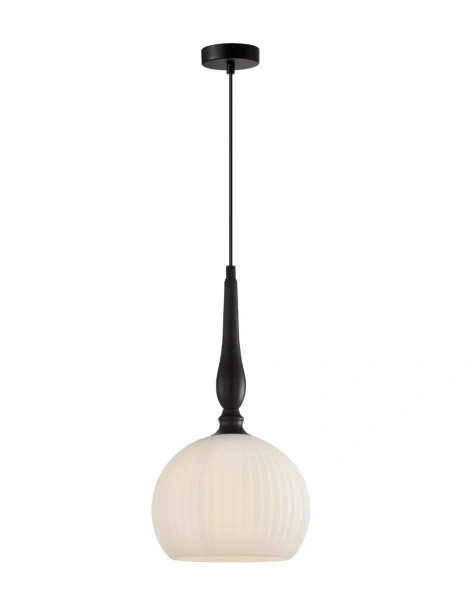 Pendant lamp CALIZ 4 Frosted Wine Glass Ribbed 72W Pendant lamp CALIZ 4 Frosted Wine Glass Ribbed 72W