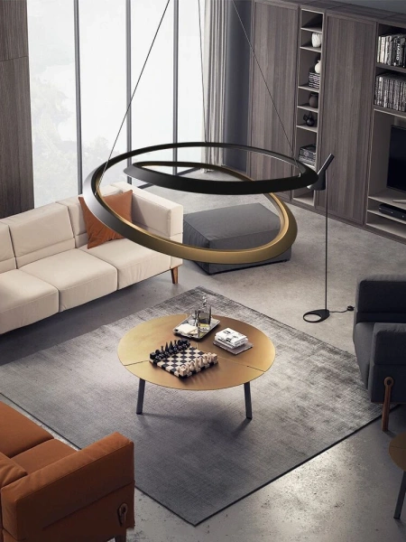 Pendant lamp Noize P80 LED 48W 3K BL