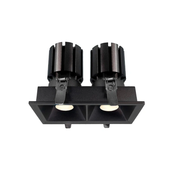 Recessed downlight Shift 2 rectangle adjustable LED 20W 3K BLK Recessed downlight Shift 2 rectangle adjustable LED 20W 3K BLK