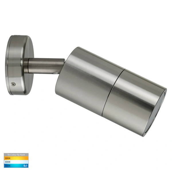 Wall light Tivah 316 Stainless Steel 3CCT Single Adjustable HV1207GU10T IP65