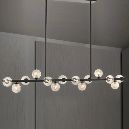 Pendant lamp Moran 14 L1500 BKSM