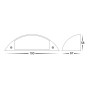 Step light Curva 12V 7.5W 3CCT LED AB
