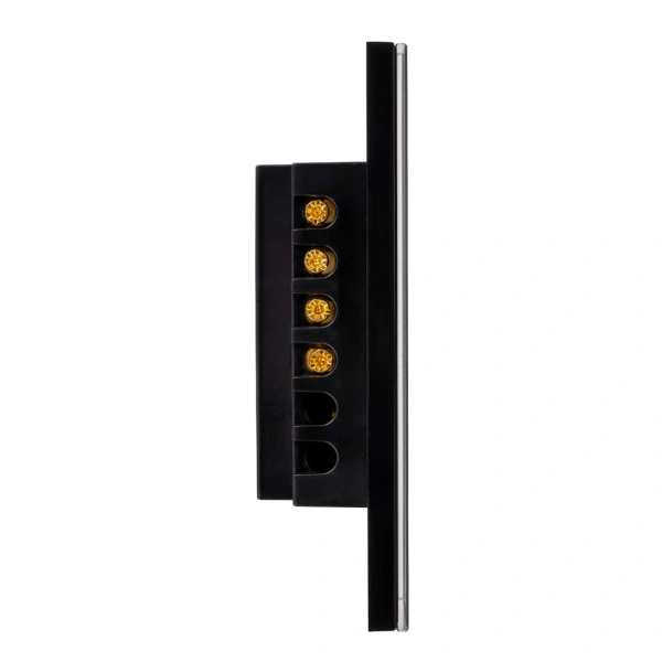 Wall Switch 2 Gang Black HV9210-2 Wifi