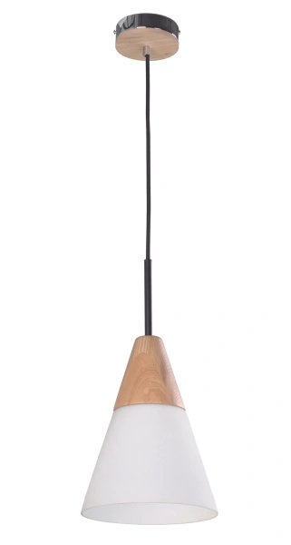 Pendant lamp FINN3 E27 wood