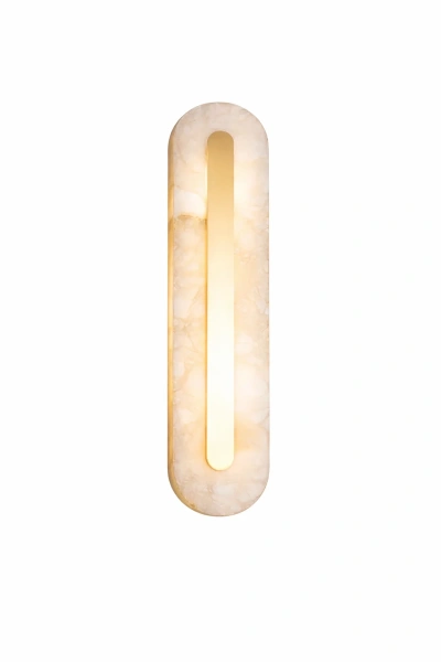 Wall light Mira 1 Alabaster Spanish Marble LED 10W CCT BRS