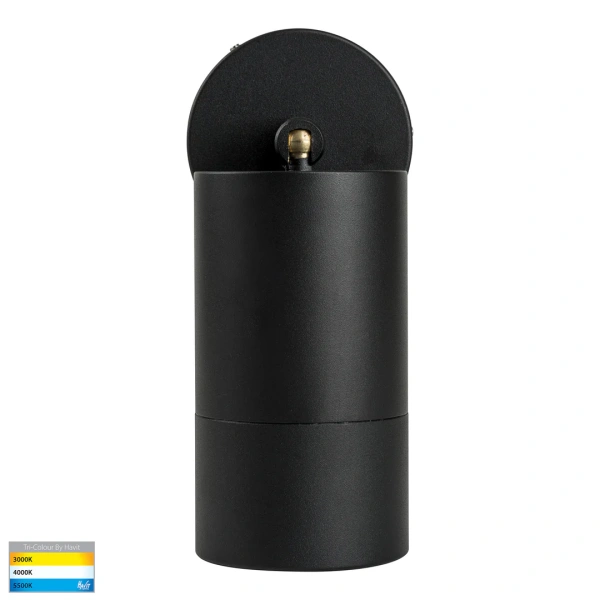 Wall light Maxi Tivah Aluminium BLK 3CCT Single HV1228T IP65