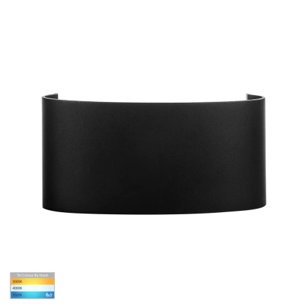 Wall light Maro Up & Down TRICol LED 6W IP54 12V BLK