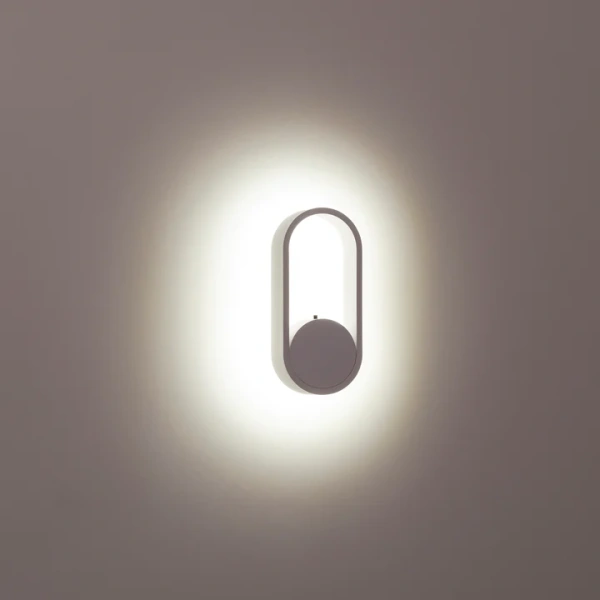 Wall light Ovale HV8080T-WHT LED 7W TRI Colour Dimmable Wall light Ovale HV8080T-WHT LED 7W TRI Colour Dimmable