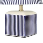 Table lamp Amaris Ceramic E27 Blue Stripe