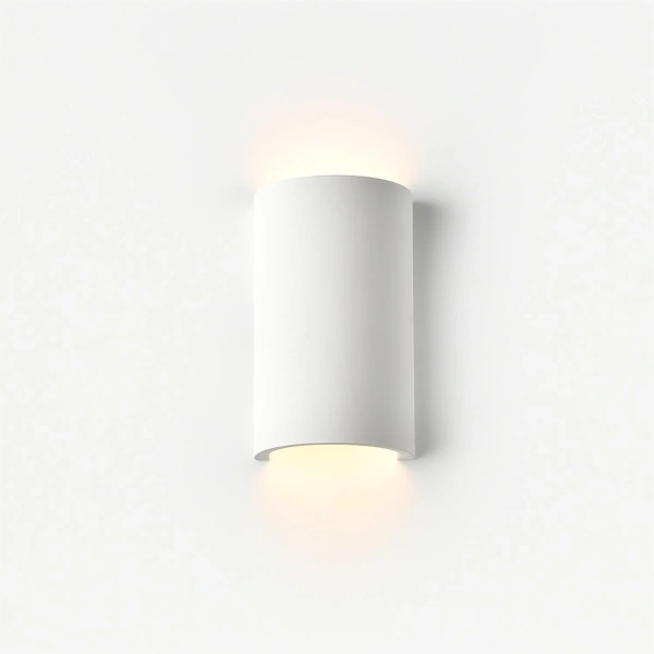 Wall lamp Eon Curved Plaster G9 