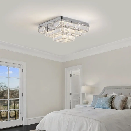 Ceiling lamp BRIGHTON square LED CH