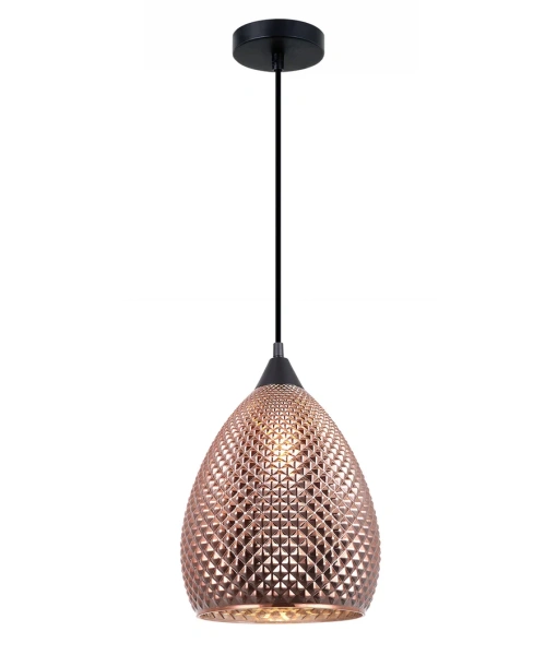 Pendant lamp Rictus 3 Bohemian Glass Ellipse Shape E27 COP Pendant lamp Rictus 3 Bohemian Glass Ellipse Shape E27 COP