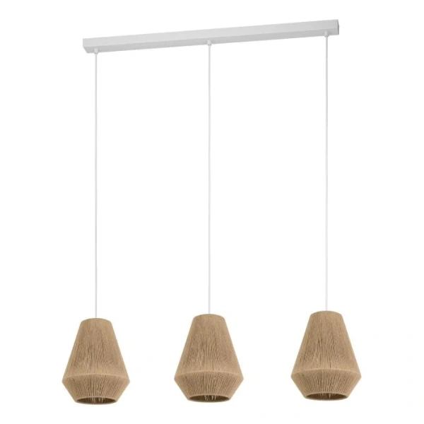 Pendant lamp Alderney 3 E27 WHT