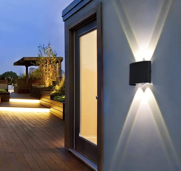 Wall light Maro Up & Down TRICol LED 4W IP54 BLK