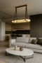 Pendant lamp Calcena L100 Alabaster Spanish Marble LED 45W BRS