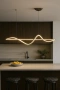 Pendant lamp Famous linear P1 LED 20W 3CCT L1600 BK