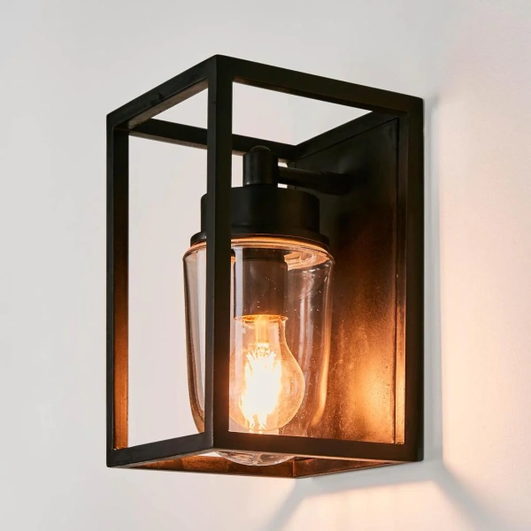 Wall light Wellington E27 Black