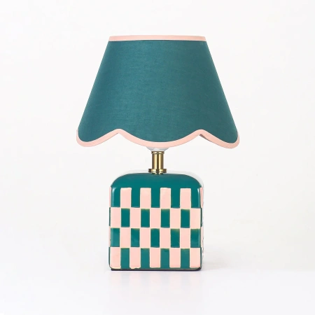 Table lamp Valentina Ceramic E27 Green