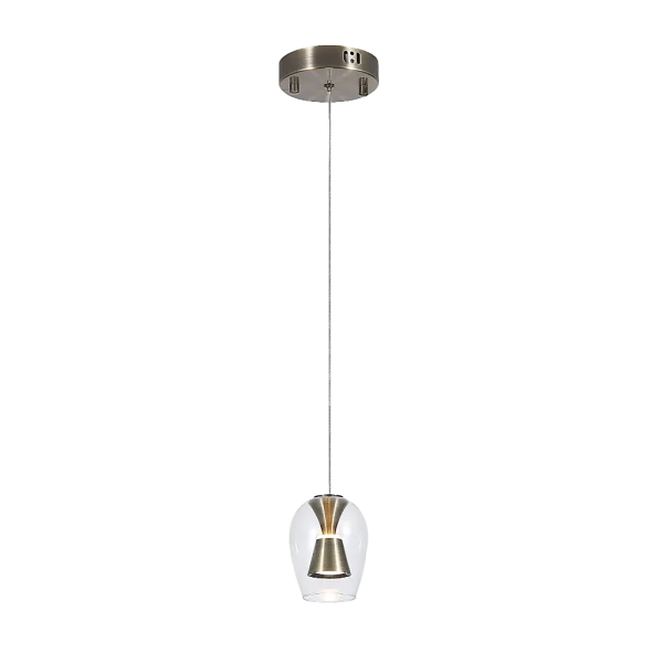 Pendant lamp ROMEO 1 LED 9W AB