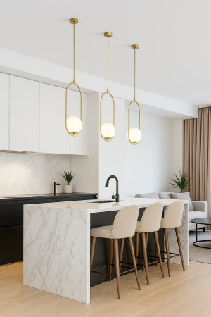 Pendant lamp Mozes P25 G9 ABR