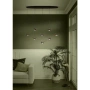 Pendant lamp Paratebueno 8 Birds LED 34W 3K BLK