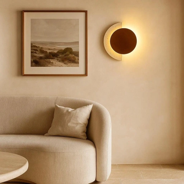 Wall lamp Eclipse Travertine LED 10W