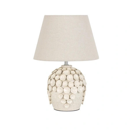 Table lamp Monica Ceramic E27 Ivory