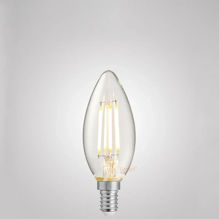 Globe Candle E14 LED Filament 4W 3000K Dim