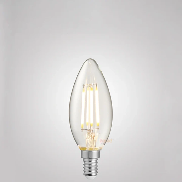 Globe Candle E14 LED Filament 4W 3000K Dim