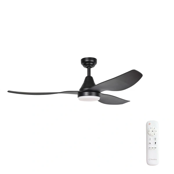 Ceiling Fan Simplicity LED 18W 52 BLK