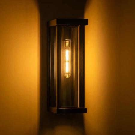 Wall light Nalia E27 BLK