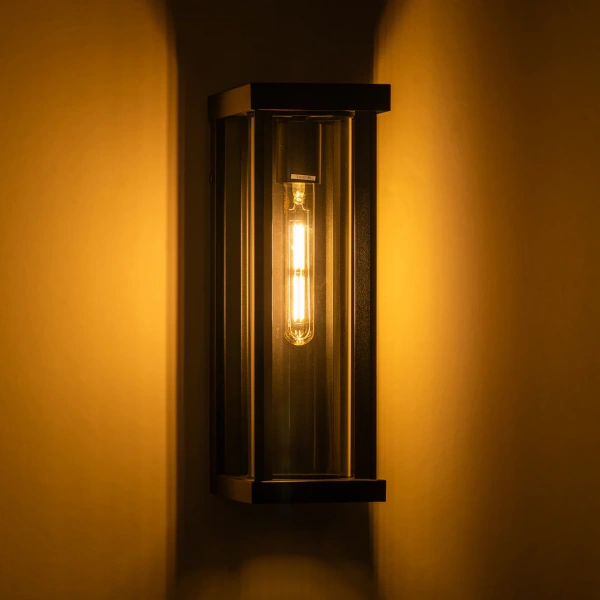 Wall light Nalia E27 BLK