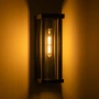 Wall light Nalia E27 BLK