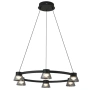 Pendant lamp Rocket LED 30W 3CCT D60 Dim BLK