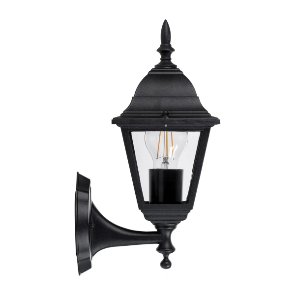 Wall Light Newark E27 8W HV3551W-BLK