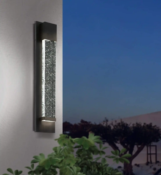 Wall light Villagrazia 2  LED 13.4W Tri-col 60cm BLK