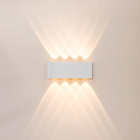 Wall light Maro Up & Down TRICol LED 8W IP54 12V WHT