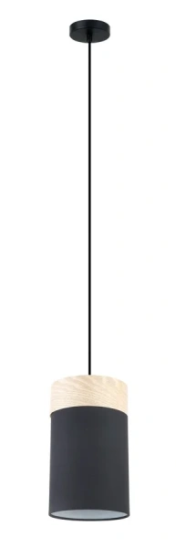 Pendant lamp TAMBURA02 E27 wood