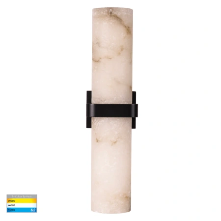 Wall light Spanish Alabaster Glass Up & Down G9 18W BL